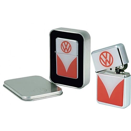 Official Funky Retro Red VW Campervan Wind Resistant Cigarette Lighter - Boxed
