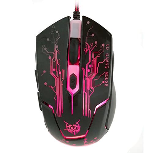 Gaming Mouse,7200DPI Professional USB Wired Mice by KEJEA,7 Buttons Conputer Mouse PC Mouse for Pro Gamer Win10/8/7