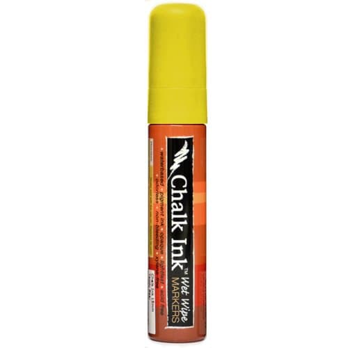 Chalk Ink Marker 15Mm Smiley Face Yellow