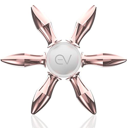 Eving Hands Fidget Spinner Ultra Fast Ceramic Bearings Good EDC Toy for Giving Up Smoking, Boredom, ADD and ADHD Adults & Kids about 3~5mins Spin Time - Rose Gold