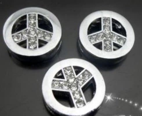 Pattern for Name Collar – Peace – suitable for 8 mm Tape Width