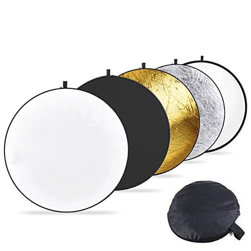Abeststudio 32" 80cm 5 in 1 Portable Photography Studio Multi Photo Disc Collapsible Light Reflector