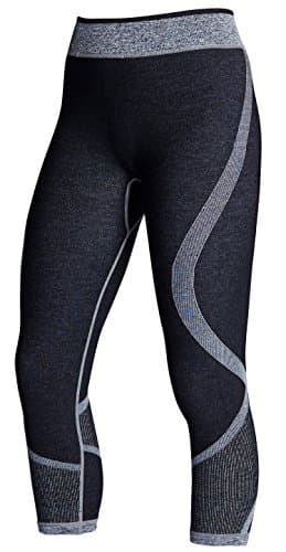 Women's Training Reversible Compression Leggings by SUPACORE The World's Only Seamless Compression Garments for Sports, Workouts and Recovery