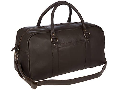 Brown Leather Holdall, Gym Bag, Weekend Bag