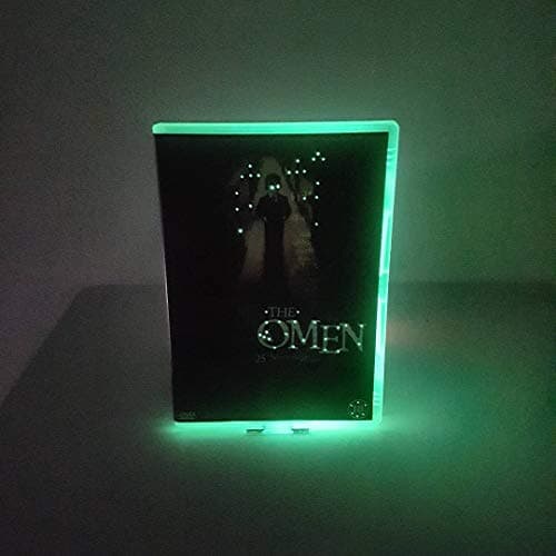 The Omen Neon Dvd Nightlight,lamp,Battery Powered Neon el wire with strobe option,tablelamp,desklamp,neonlamp,neonlight