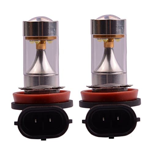 AutoBoy 2PCS Super Bright White H11/H8 6-SMD LED Replacement Bulb For Car Fog Light DRL Daytime Running Light