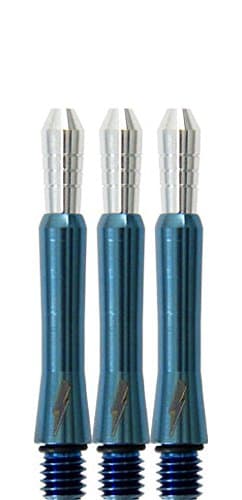Darthub 1 Set of TARGET GEN 2 PHIL TAYLOR TITANIUM SHORT DART STEMS SHAFTS - BLUE