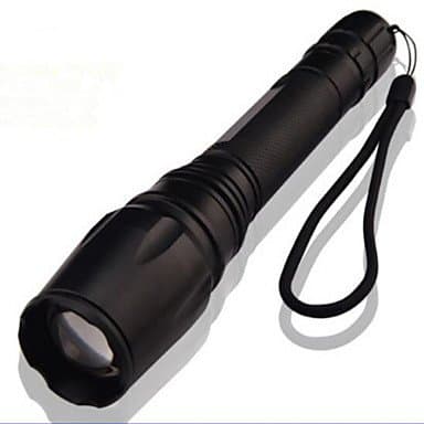 XCH T11 LED Light Rotation Type Long-Range Zoom Flashlight