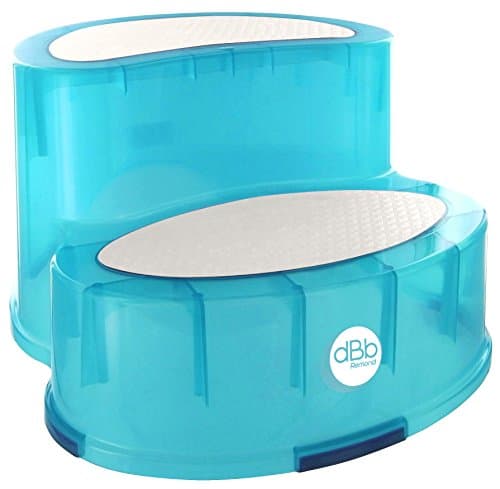 DBD Remond 307049 Foot Stool Non-Slip Translucent Turquoise