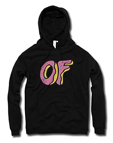 Odd Future Doughnut Hoodie Hoody (Medium, Black)
