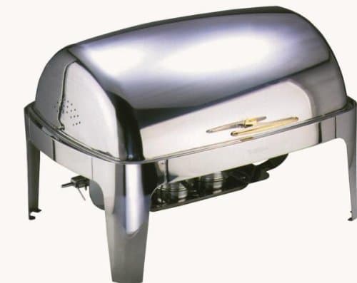 WAS 1463 099 GN 1/1 Chafng Dish with 2 Fuel Paste Containers, 67 cm x 49 cm x 44 cm