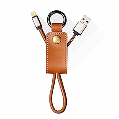 BLACK FRIDAY Keychain USB Charger for Iphone 5 / 6 / 7 and more (Brown)