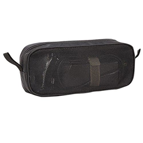 Baymate Utility Pouch For Small Electronics And Accessories Black Mesh