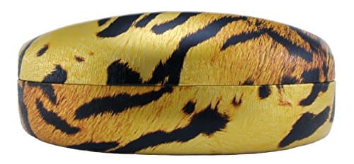 Eyevare Extra Large Protective Hard Carrying Case for All Sunglasses (Gold)