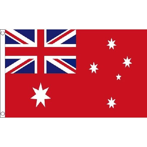 Australia Red Ensign Flag 5Ft X 3Ft Australian Navy Naval Banner With 2 Eyelets