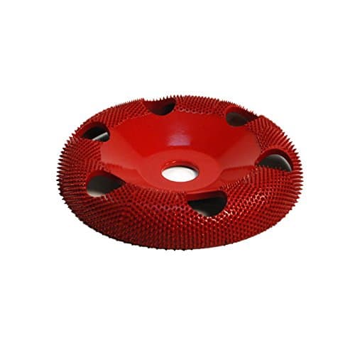 4" Donut Wheel W/ Holes Round Face (Medium Grit) 5/8" Bore