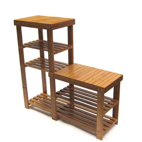 Yudu Y43 Bathroom Shelving Unit / Bench