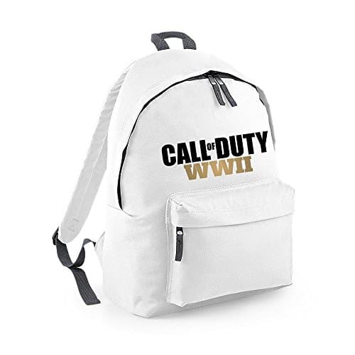 Call of Duty World War 2 (WWII) Backpack Bag (White)