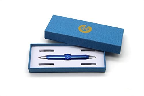 Anstar Decompression Pen Toys for Focus Tool Anxiety and Boredom, The Stress Relief Pen for Adults and Children,Writing Pen for Teachers and Students (Blue)