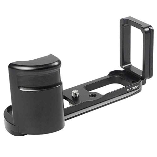 Gran Voo X100 °F L-Shaped Quick Release Plate with Aluminum Alloy for Fujifilm X100 °F Camera Compatible With Arca-Swiss Standard