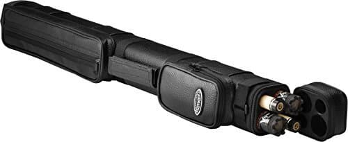 Casemaster Q-Vault Classic Billiard/Pool Cue Hard Case, Holds 2 Complete 2-Piece Cues (2 Butt/2 Shaft) by Casemaster by GLD Products