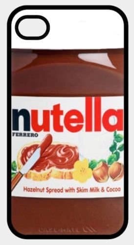 NUTELLA CHOCOLATE SPREAD JAR themed REAR COVER / REAR CASE for Apple iPhone 6, 6 Plus, 5, 5S, 5C, 4, 4S + iPod Touch 5 & 4 + Samsung Galaxy S6, S6 Edge, S5, S5 Mini, S4, S4 Mini, S3, S3 Mini, S2 (select model required from the options in the 'size' menu) A great novelty and functional gift to protect your smartphone phone - a perfect great birthday or Fathers Day present (GALAXY S5 MINI)