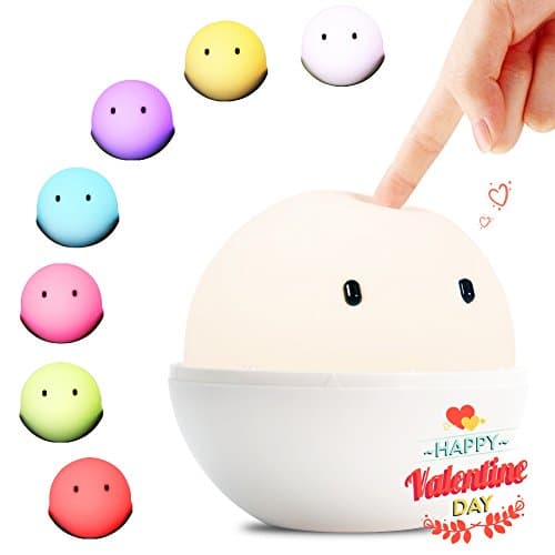 Romantic Atmosphere Decorative LED Mood Light Night Light with Colour Changing Touch Sensor for Bedside, Baby Room, Valentine's Day Gift(Emie Elfy)