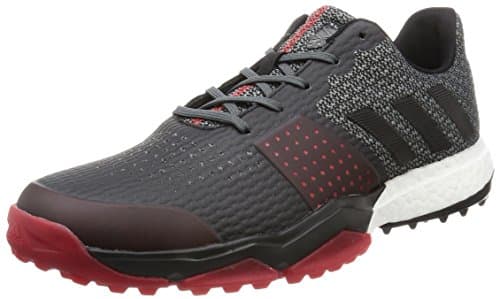 Adidas 2017 Adipower Boost 3 Golf Shoes - Onix/Core Black/ Scarlet - UK 10