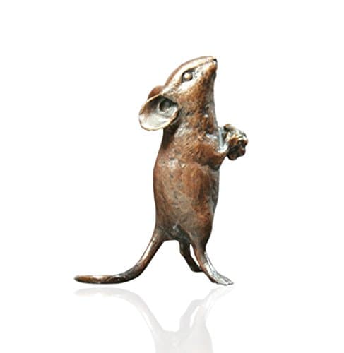Bronze Sculpture - Mouse with Berry - Michael Simpson Ltd Edition.