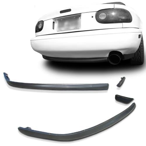 Mazda Miata NA MX5 RS Style Urethane Rear Bumper Lip For 90-97 Models by MagicDrift