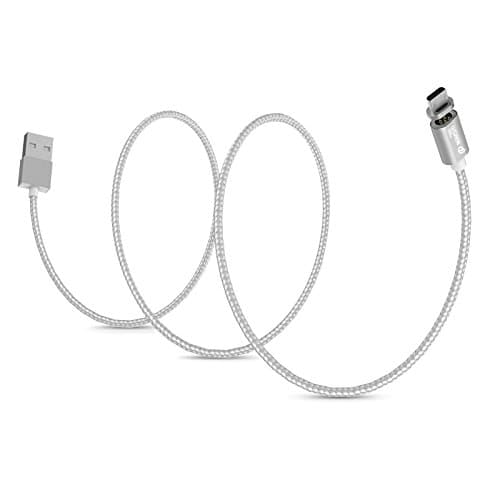 Cables, WSKEN PURSUE FOREVER X-cable 1m 2.4A X-Cable mini 1 Metal Magnetic Cable Woven Style Micro USB to USB 2.0 Data Sync Charging Cable Metal Magnetism Cable