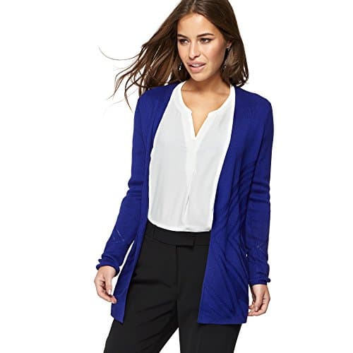 Principles Petite Blue Edge To Edge Cardigan