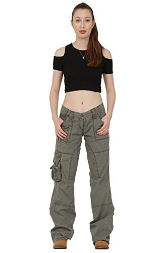LS EAST Lightweight Wide Combat Trousers - Green