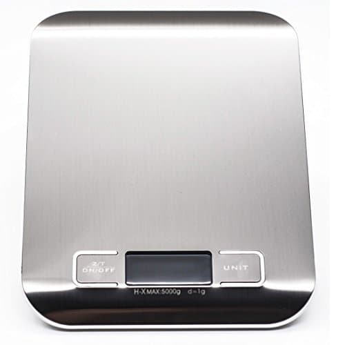 JLERU Digital Kitchen Scale Food Scale from 1g-5kg