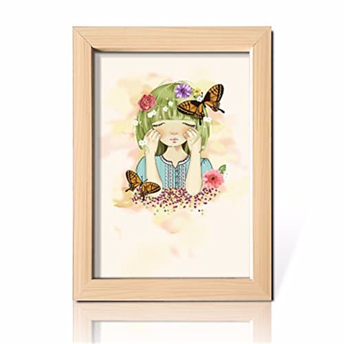 Creative Photo Frame 7 Inch 5 Inch 10 Inch Wall Frame Frame Frame Frame Combination Room,5 Inch Log Color