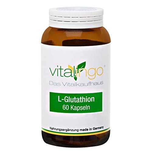 L-Glutathione Capsules (Reduced) - 60 Capsules 350mg