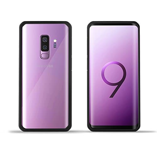 Samsung S9 Case, Samsung S9 Plus Case,MaxiPRO® Slim Shock-Absorbing Protective Case Heavy Duty Scratch Resistant Hard Clear Shell Bumper Case for Samsung S9 Case, Samsung S9 Plus Case 2018 (S9 Plus, Black)