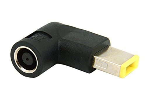 DC 7.9*5.4mm to Rectangle Port Charger 90 Degree angle adapter for Lenovo T-pad