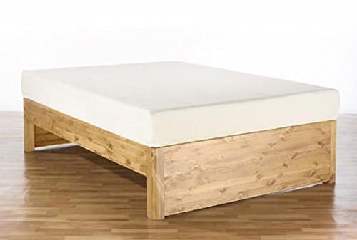 King Size 5Ft Taurus Kyoto Bed. Space Saving Bed With Japanese Influence (Antique Wax)