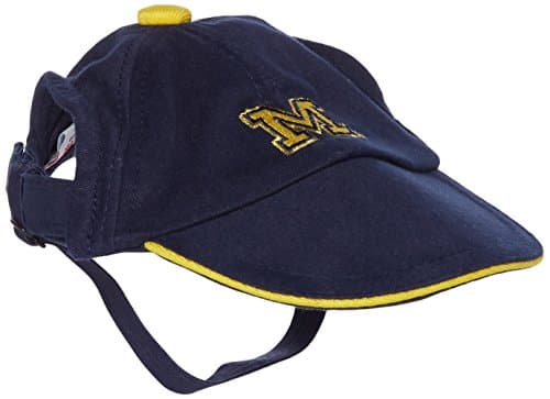 Sporty K9 Collegiate Michigan Wolverines Dog Cap, Medium