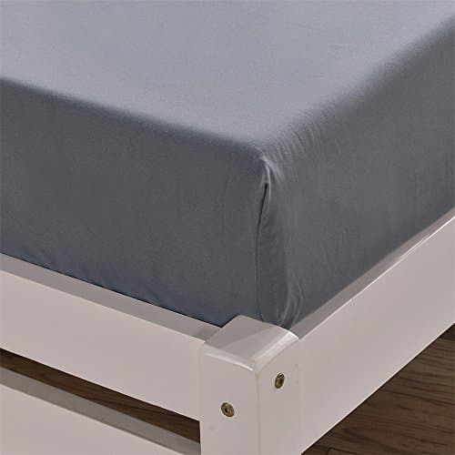 Bedding Fitted Sheet Soft Microfiber Breathable, Wrinkle, Fade, Stain Resistant, Abrasion Resistant, Deep Pockets