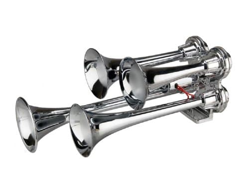 Wolo (853) Philly Express Truck Train Horn, Chrome