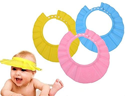 Anne as Baby Safe Shampoo Shower Bathing Protect Soft Cap Hat