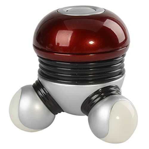 OddBitsnBobs Great Value Massagers Colorful Mini Hand-style Full Body Massage Massager Dark Red