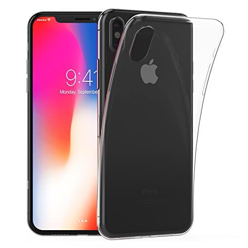 esorio® Apple iPhone X 10 case with camera protection in transparent