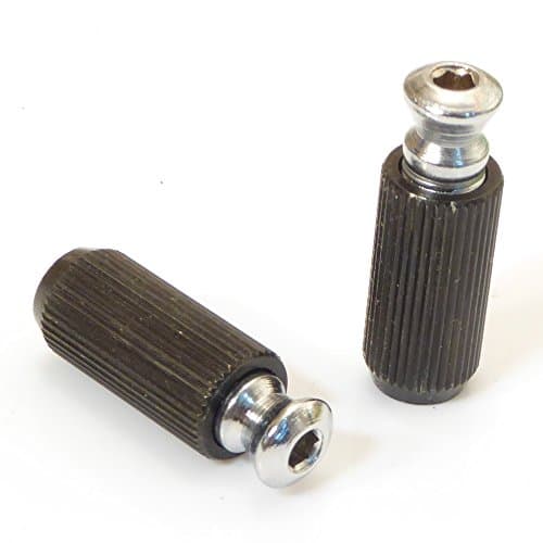 2x Floyd Rose Guitar Tremolo hinge posts 10mm diameter 7mm thread in Chrome sung il