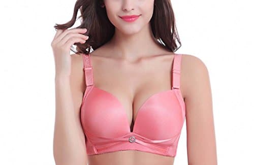 Smooth Non-steel Bra Thin Cup Gather Adjustable Closed Milk Big Cup New Large Size Underwear ( Color : Natural , Size : 95C/42C )