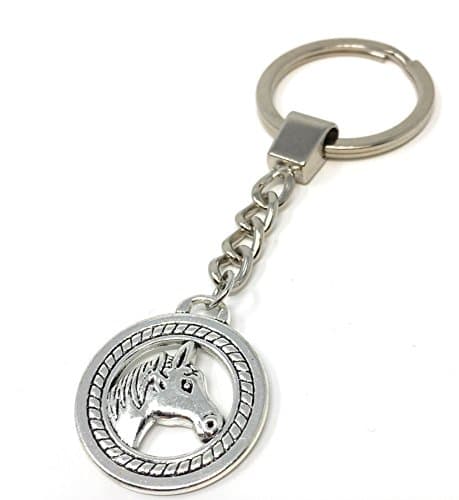 Charmtastic Chunky Horse Head Keyring - Equestrian Keychain