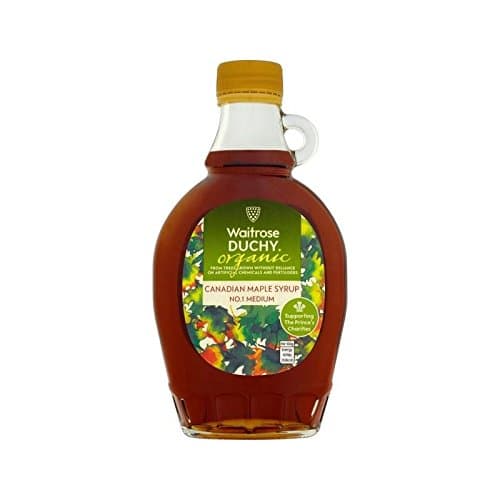 Duchy Waitrose Organic Medium No.1 Maple Syrup 250ml - Pack of 2