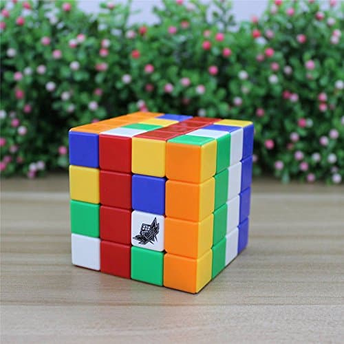Oostifun Cyclone Boys 4x4x4 Stickerless Speed Cube Toy(+a cube bag)